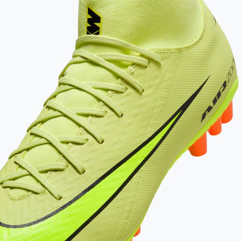 Кросівки футбольні чоловічі Nike Mercurial Superfly 10 Academy AG limelight/hyper crimson/volt 7