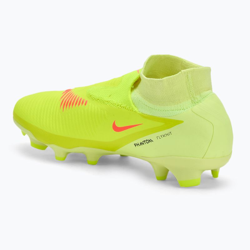 Кросівки футбольні чоловічі Nike Phantom 6 High Pro FG hyper crimson/limelight/black 3