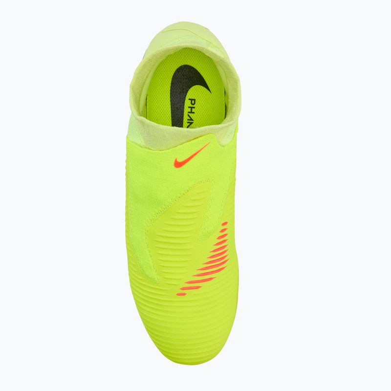 Кросівки футбольні чоловічі Nike Phantom 6 High Pro FG hyper crimson/limelight/black 5