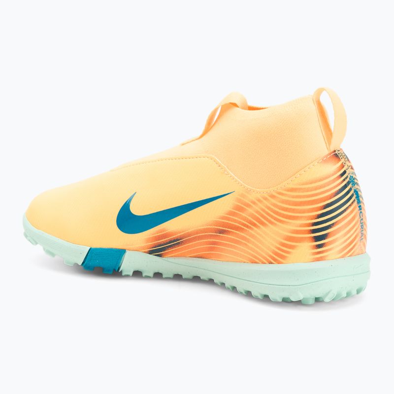 Кросівки футбольні дитячі Nike Mercurial Superfly 10 Academy Kylian Mbappé Jr TF melon tint/igloo 3