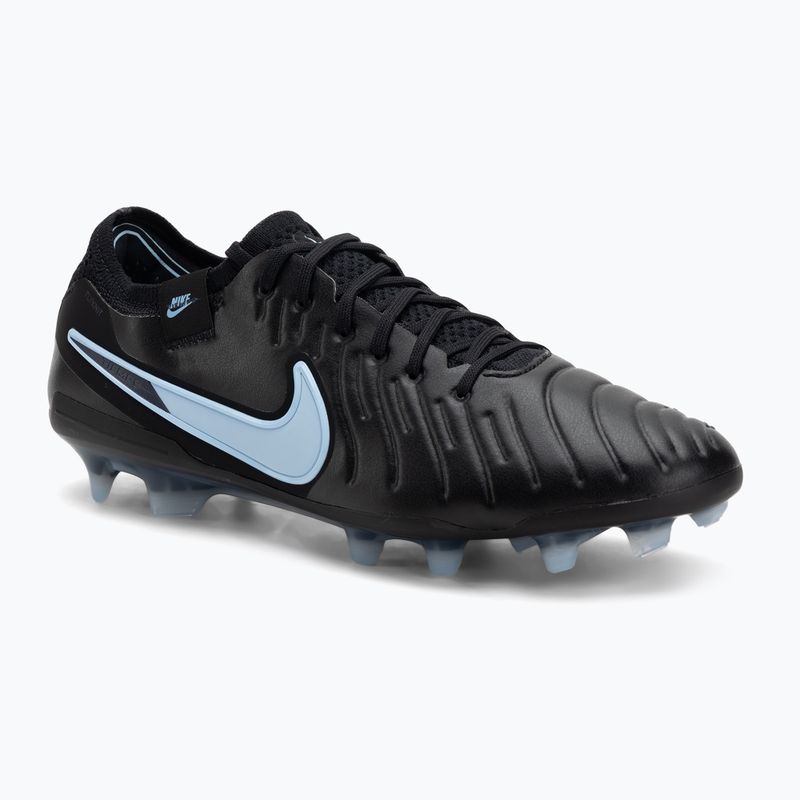 Кросівки футбольні чоловічі Nike Tiempo Legend 10 Elite FG black/black