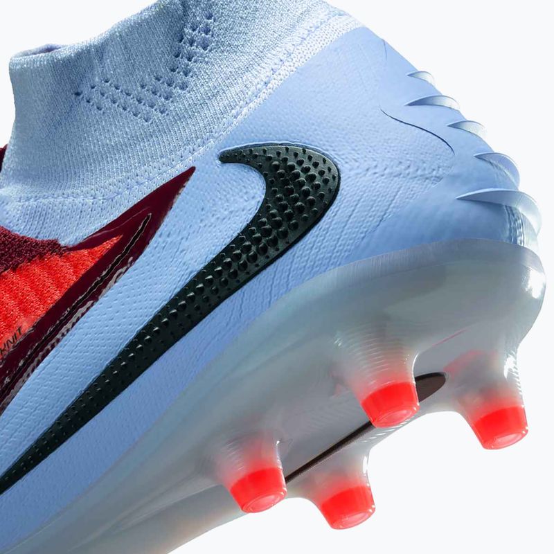 Кросівки футбольні чоловічі Nike Phantom 6 High Elite AG royal tint/bright crimson/black 10