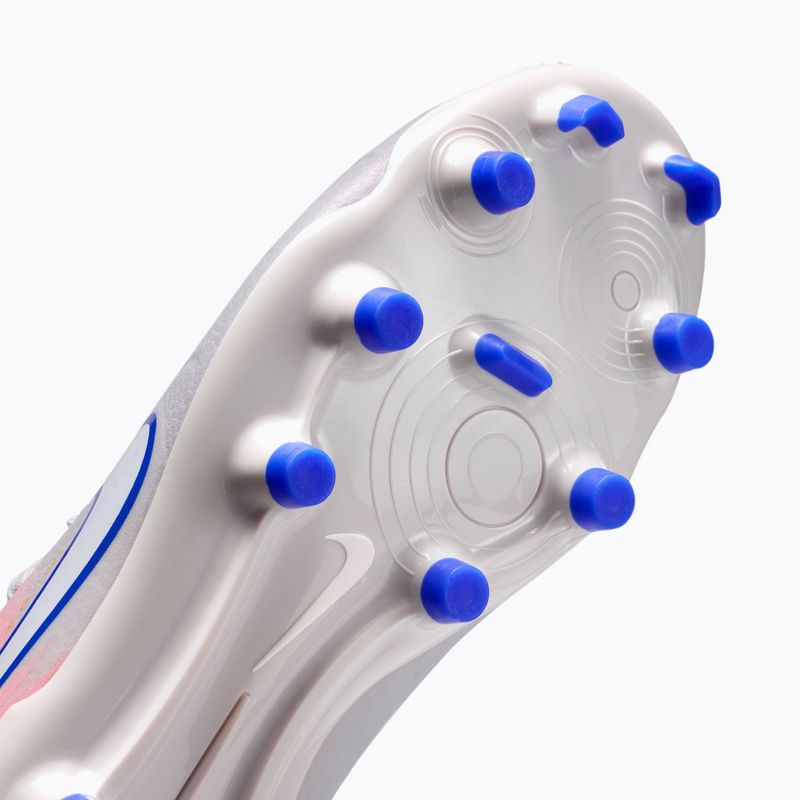 Кросівки футбольні дитячі Nike United Tiempo Legend 10 Academy Jr FG/MG vast grey/racer blue 9