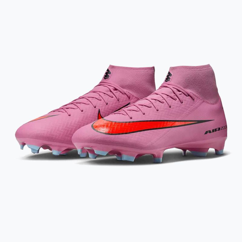 Кросівки футбольні чоловічі Nike Mercurial Superfly 10 Academy MG magic flamingo/black/total crimson 3