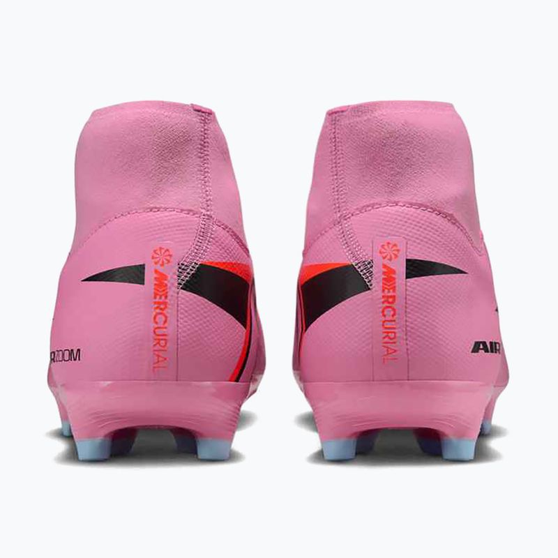 Кросівки футбольні чоловічі Nike Mercurial Superfly 10 Academy MG magic flamingo/black/total crimson 4
