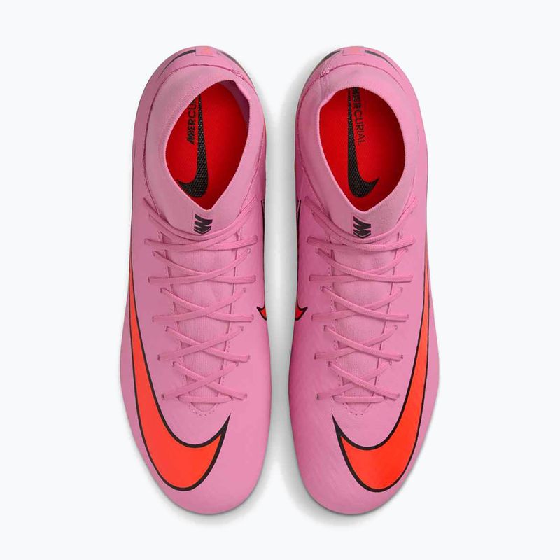 Кросівки футбольні чоловічі Nike Mercurial Superfly 10 Academy MG magic flamingo/black/total crimson 6