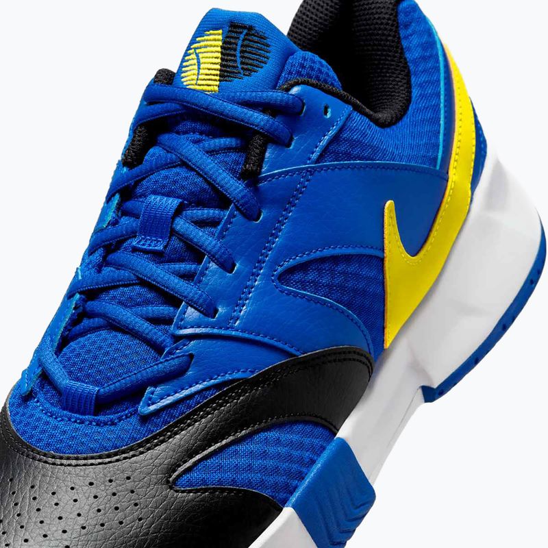 Кросівки тенісні чоловічі Nike Court Lite 4 racer blue / lightening / white / black 8