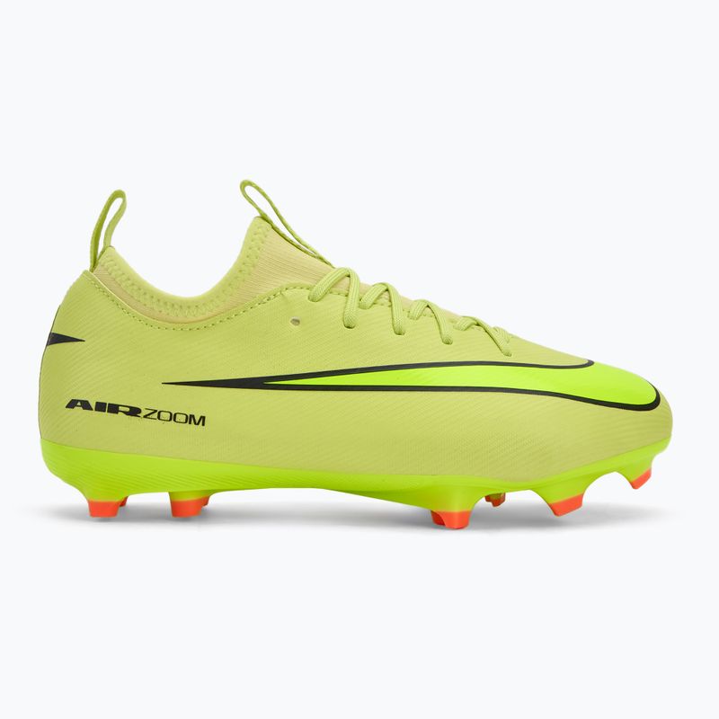 Кросівки футбольні дитячі Nike Mercurial Vapor 16 Academy FG/MG limelight/hyper crimson/volt 2