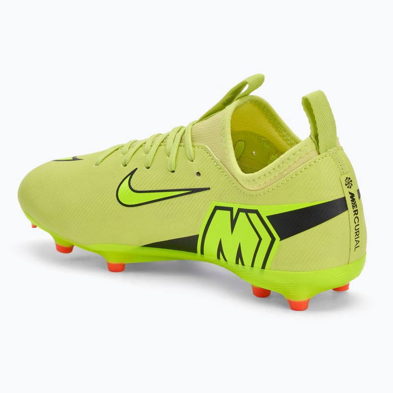 Кросівки футбольні дитячі Nike Mercurial Vapor 16 Academy FG/MG limelight/hyper crimson/volt 3