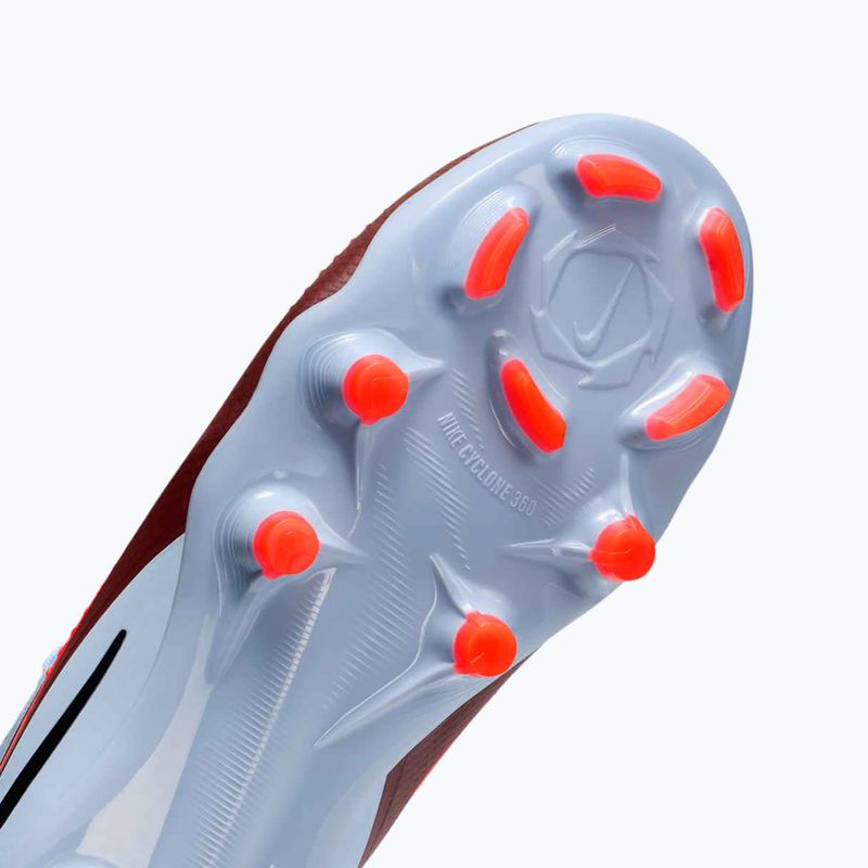 Кросівки футбольні дитячі Nike Phantom 6 Low Pro FG/MG royal tint/bright crimson/black 16