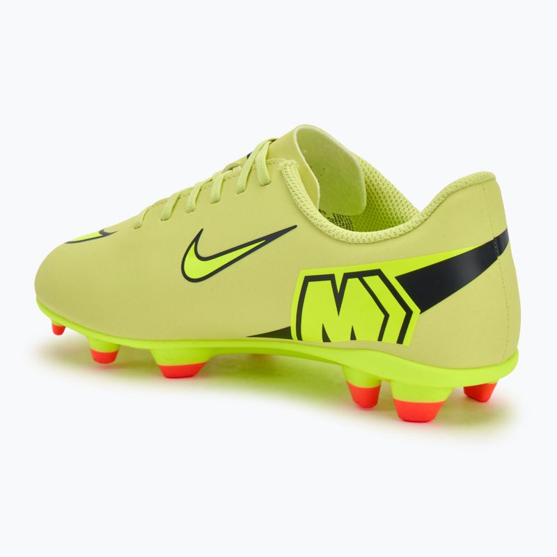 Кросівки футбольні дитячі Nike Mercurial Vapor 16 Club FG/MG limelight/hyper crimson/volt 3
