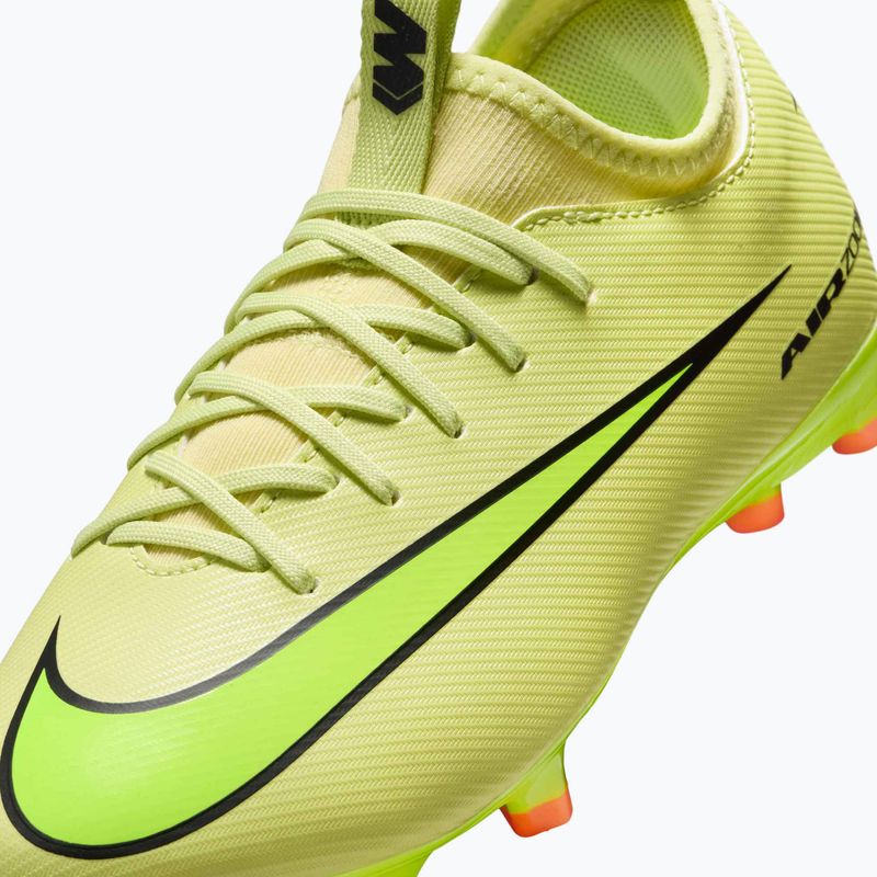 Кросівки футбольні дитячі Nike Mercurial Vapor 16 Academy FG/MG limelight/hyper crimson/volt 8