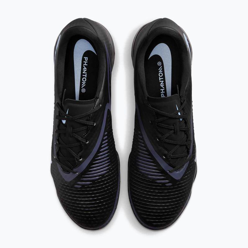 Кросівки футбольні чоловічі Nike Phantom 6 Low Academy TF black/black 6