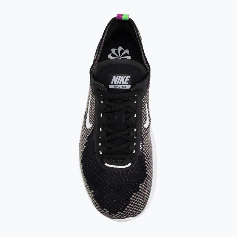 Кросівки для тренувань чоловічі Nike Free 2025 black/white/green strike/vivid purple 5