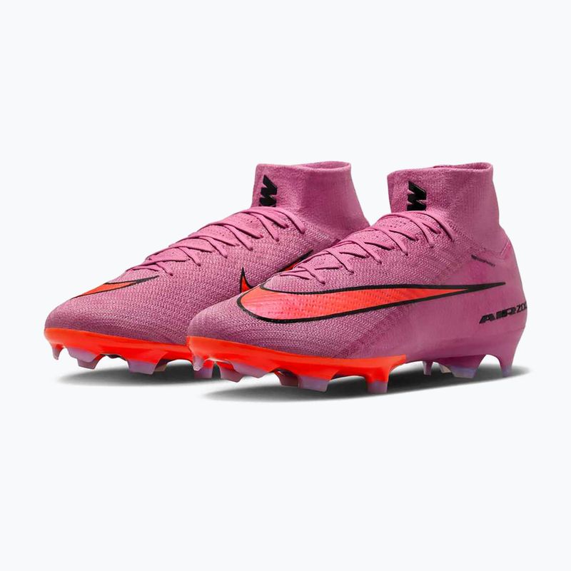 Кросівки футбольні чоловічі Nike Mercurial Superfly 10 Elite FG magic flamingo/black/total crimson 3