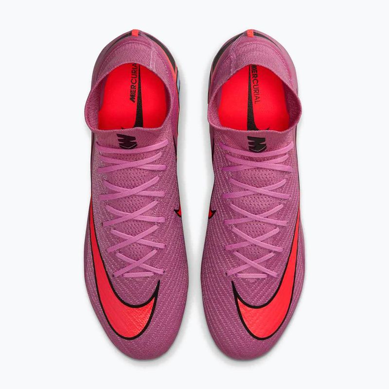 Кросівки футбольні чоловічі Nike Mercurial Superfly 10 Elite FG magic flamingo/black/total crimson 5