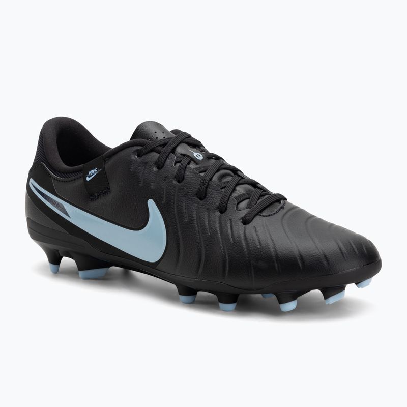 Кросівки футбольні чоловічі Nike Tiempo Legend 10 Academy FG/MG black/black