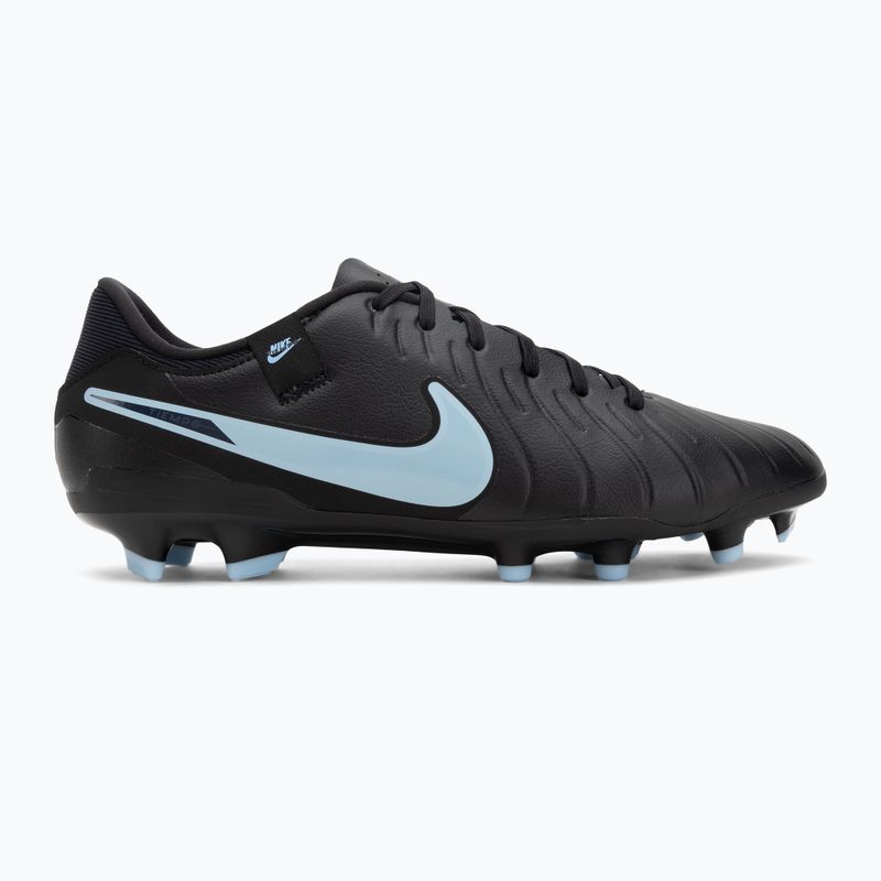 Кросівки футбольні чоловічі Nike Tiempo Legend 10 Academy FG/MG black/black 2