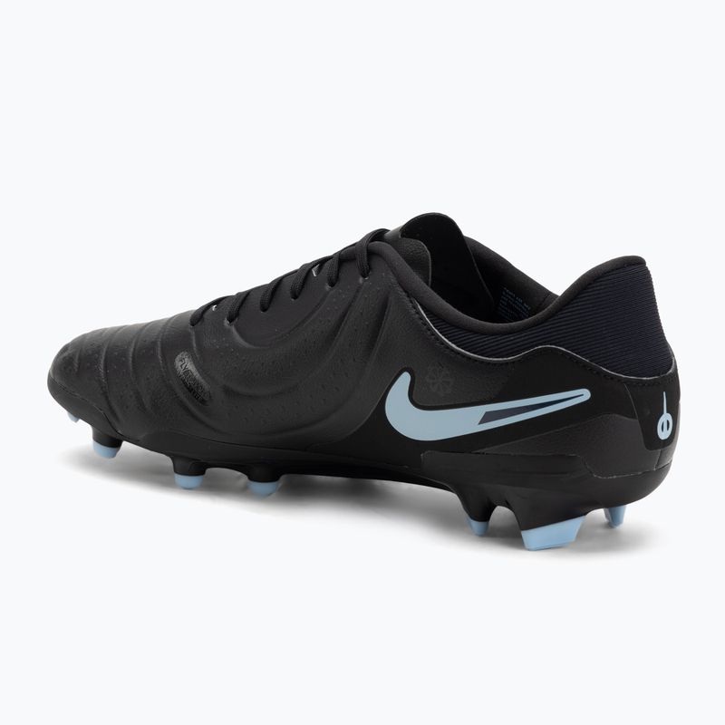 Кросівки футбольні чоловічі Nike Tiempo Legend 10 Academy FG/MG black/black 3