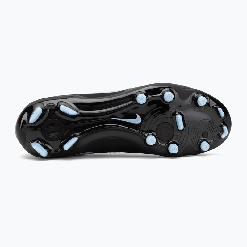 Кросівки футбольні чоловічі Nike Tiempo Legend 10 Academy FG/MG black/black 4