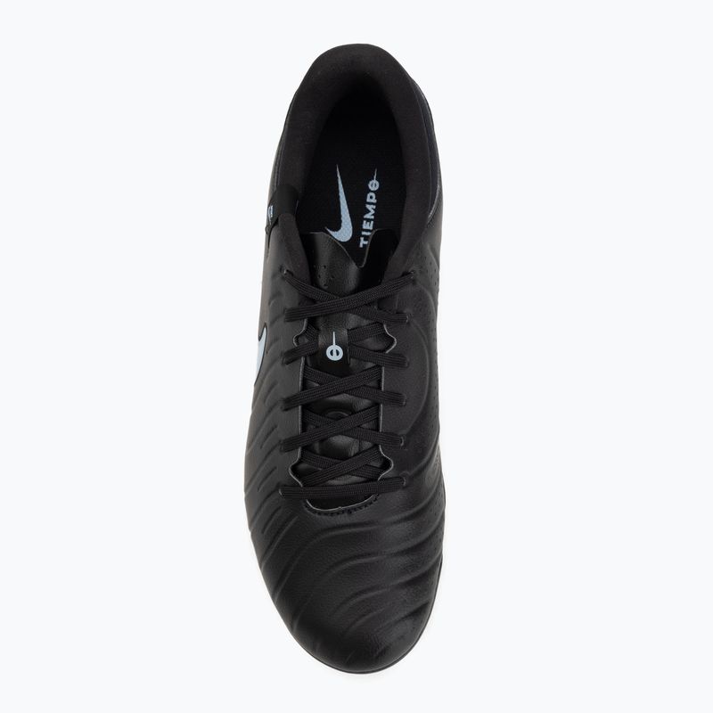 Кросівки футбольні чоловічі Nike Tiempo Legend 10 Academy FG/MG black/black 5