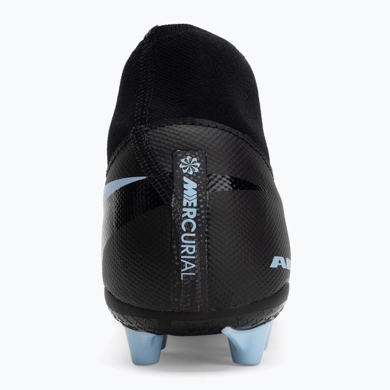 Кросівки футбольні чоловічі Nike Mercurial Superfly 10 Academy AG black/ice blue 6