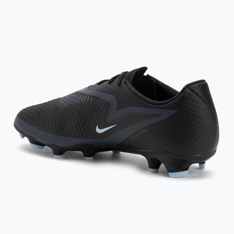 Кросівки футбольні чоловічі Nike Phantom 6 Low Academy FG/MG black/black 3