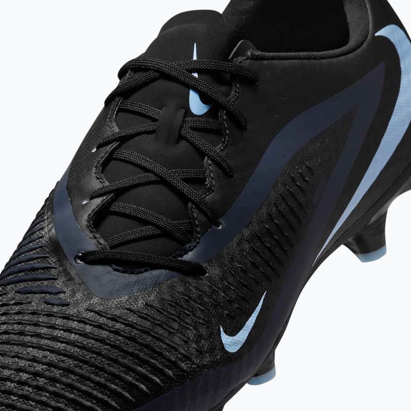 Кросівки футбольні чоловічі Nike Phantom 6 Low Academy FG/MG black/black 8