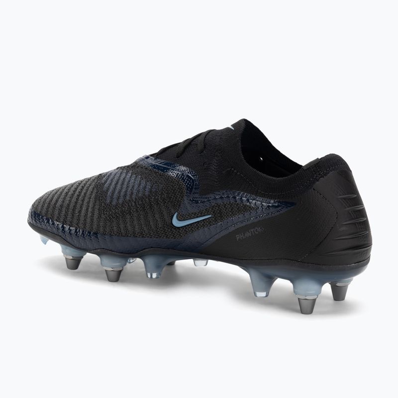 Кросівки футбольні чоловічі Nike Phantom 6 Low Elite SG-Pro black/black 3