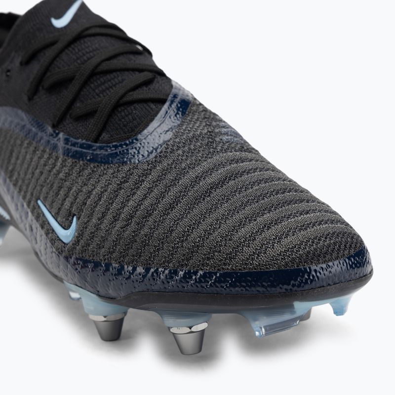 Кросівки футбольні чоловічі Nike Phantom 6 Low Elite SG-Pro black/black 7