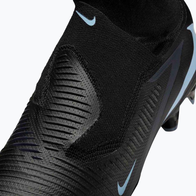 Кросівки футбольні чоловічі Nike Phantom 6 High Pro FG black/black 9