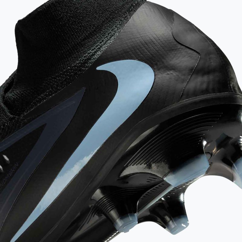 Кросівки футбольні чоловічі Nike Phantom 6 High Pro FG black/black 10
