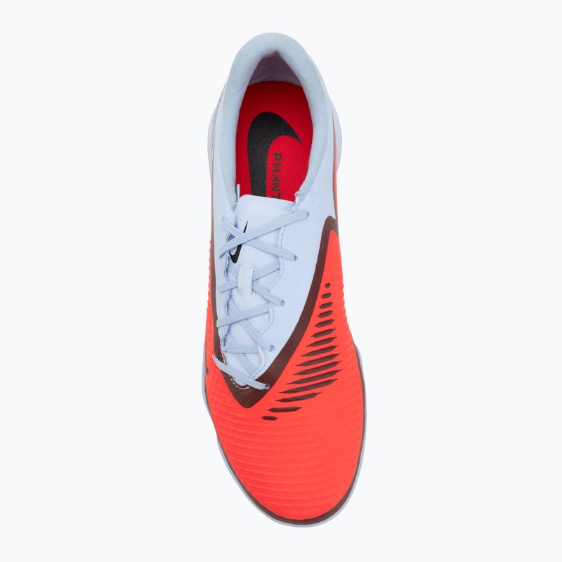Кросівки футбольні чоловічі Nike Phantom 6 Low Academy TF royal tint/bright crimson 5