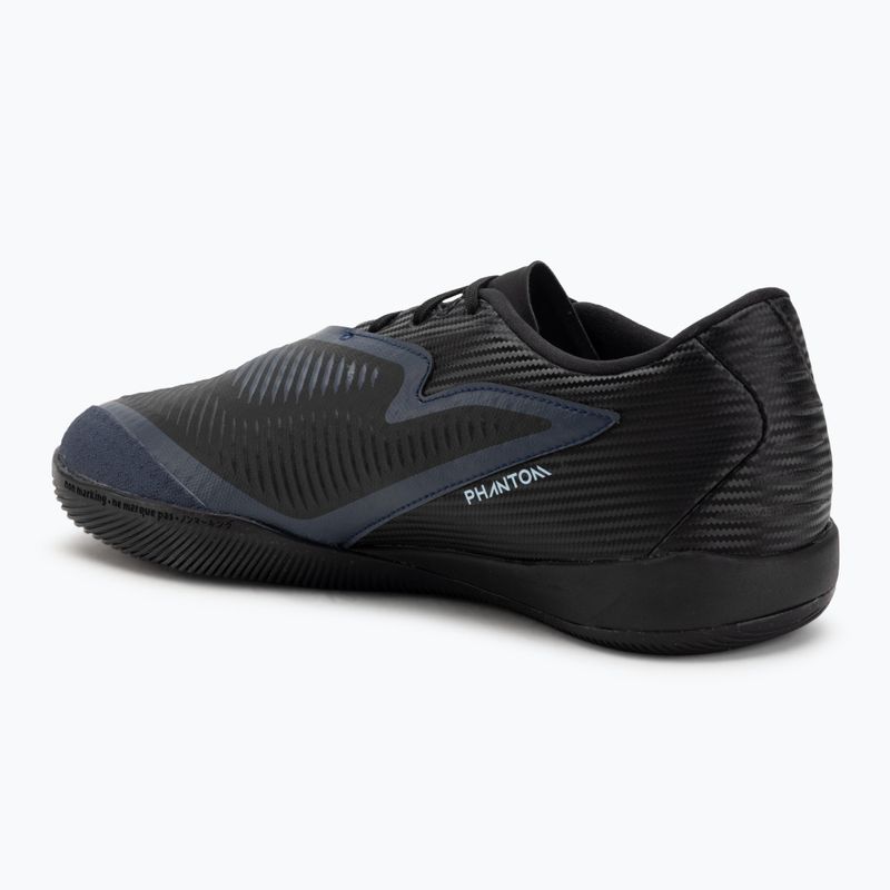 Кросівки футбольні чоловічі Nike Phantom 6 Low Academy IC black/black 3