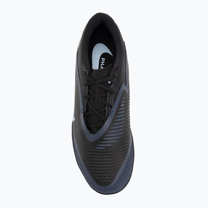 Кросівки футбольні чоловічі Nike Phantom 6 Low Academy IC black/black 5