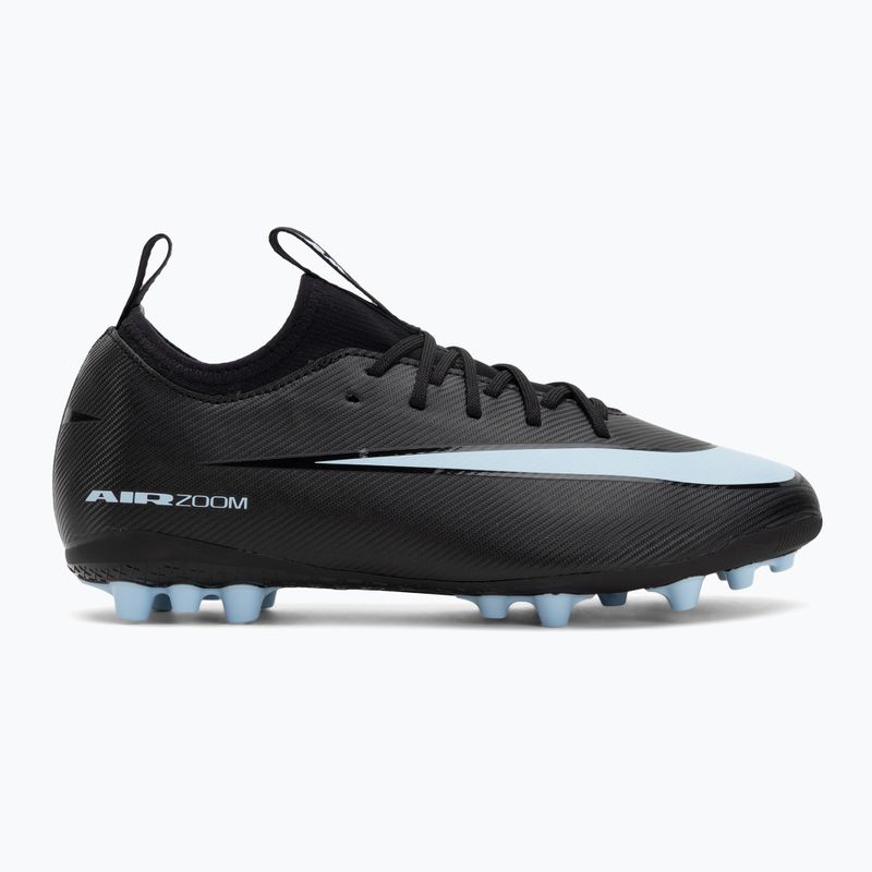 Кросівки футбольні дитячі Nike Mercurial Vapor 16 Academy AG black/ice blue 2