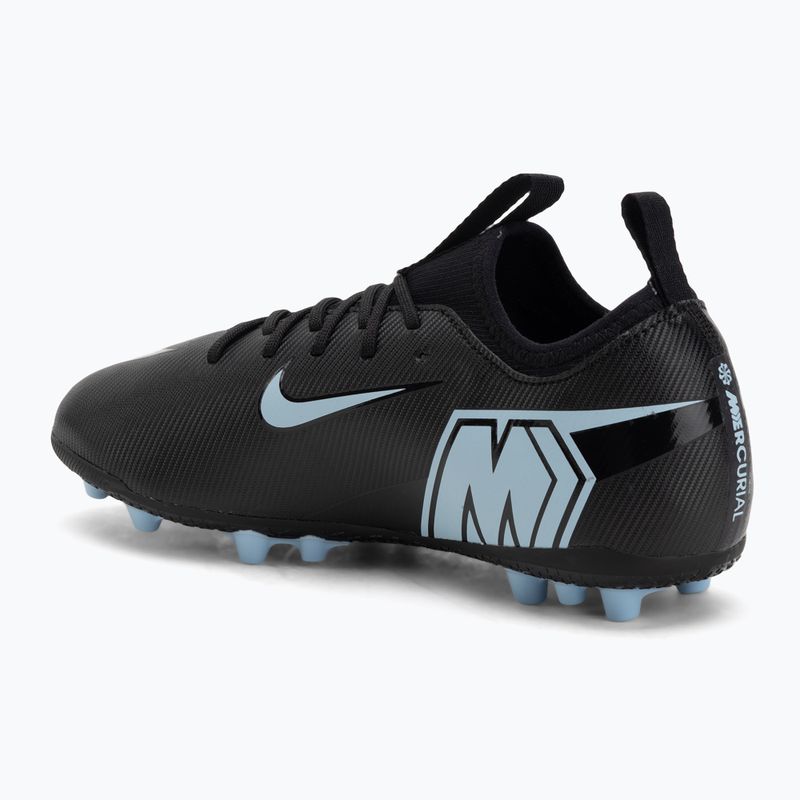 Кросівки футбольні дитячі Nike Mercurial Vapor 16 Academy AG black/ice blue 3