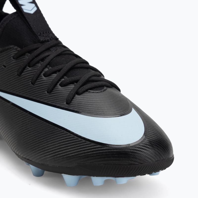 Кросівки футбольні дитячі Nike Mercurial Vapor 16 Academy AG black/ice blue 7