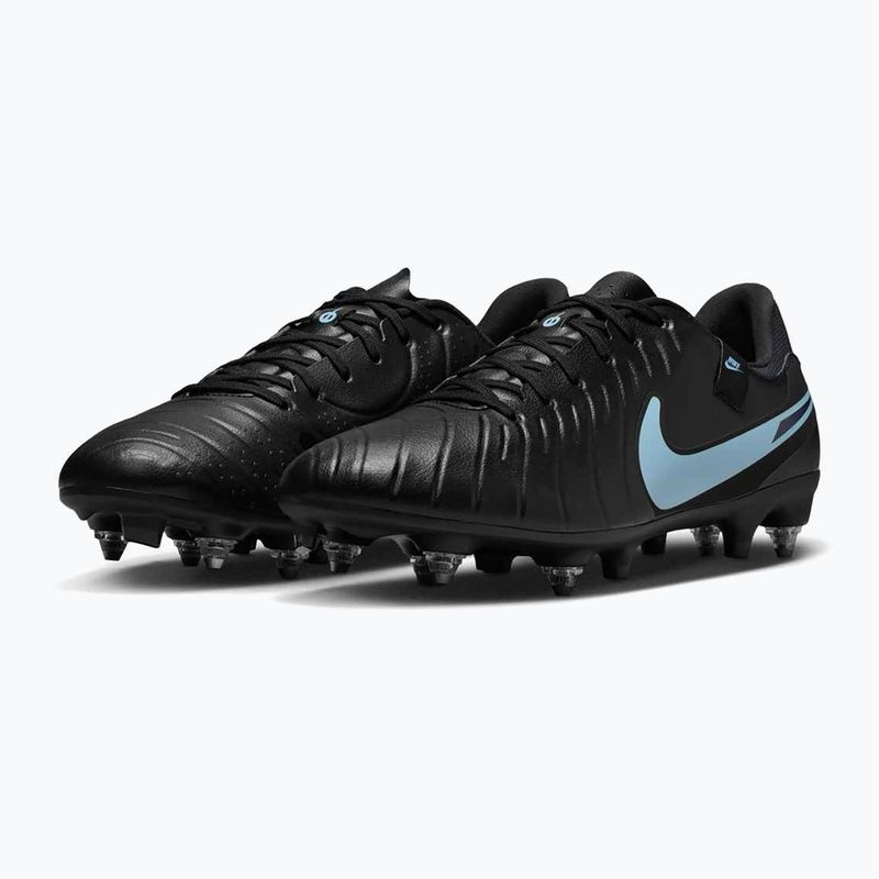 Кросівки футбольні чоловічі Nike Tiempo Legend 10 Academy SG-Pro black/black 3