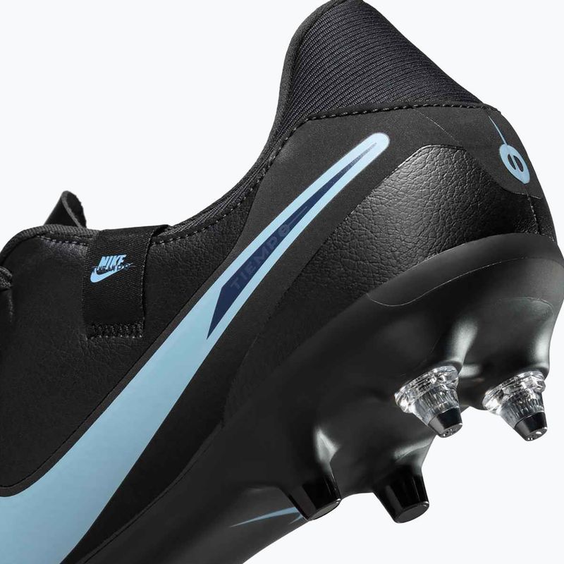 Кросівки футбольні чоловічі Nike Tiempo Legend 10 Academy SG-Pro black/black 8