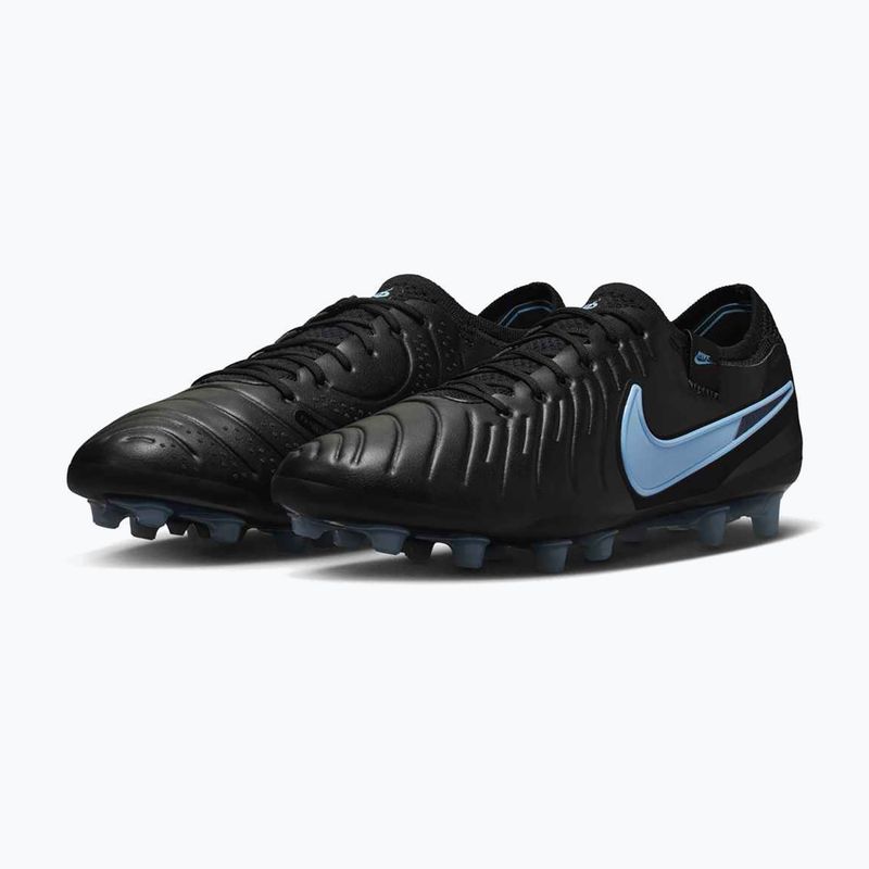 Кросівки футбольні чоловічі Nike Tiempo Legend 10 Elite AG-Pro black/black 3