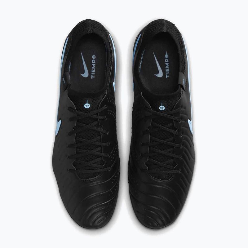 Кросівки футбольні чоловічі Nike Tiempo Legend 10 Elite AG-Pro black/black 6