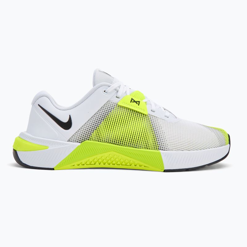 Чоловічі кросівки для важкої атлетики Nike Metcon 10 white/volt/black 2