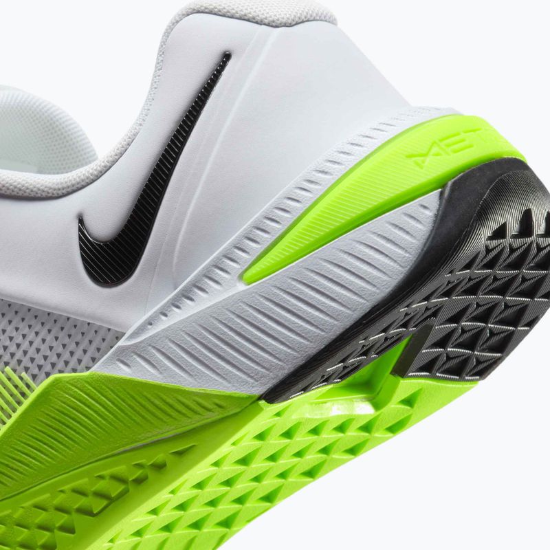 Чоловічі кросівки для важкої атлетики Nike Metcon 10 white/volt/black 9