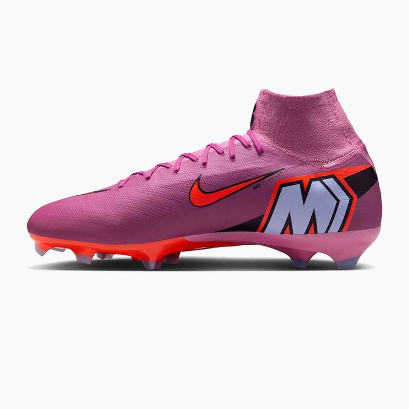 Кросівки футбольні дитячі Nike Mercurial Superfly 10 Academy LV8 FG/MG university red/dark obsidian 2