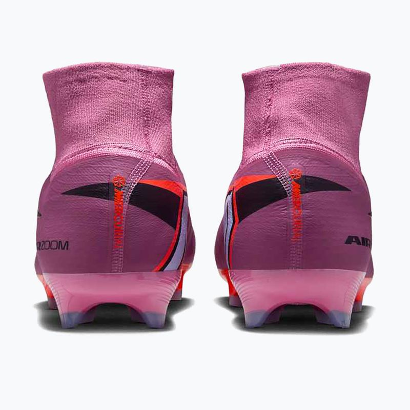 Кросівки футбольні дитячі Nike Mercurial Superfly 10 Academy LV8 FG/MG university red/dark obsidian 4
