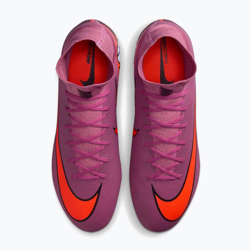 Кросівки футбольні дитячі Nike Mercurial Superfly 10 Academy LV8 FG/MG university red/dark obsidian 6