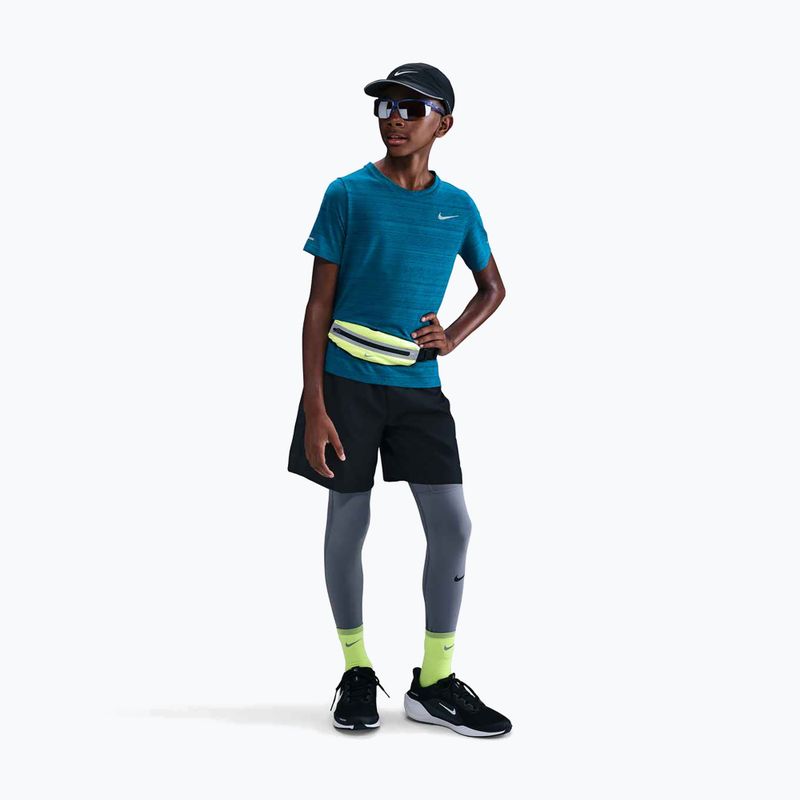 Футболка для тренувань дитяча Nike Dri-Fit Miler green abyss/green abyss 2