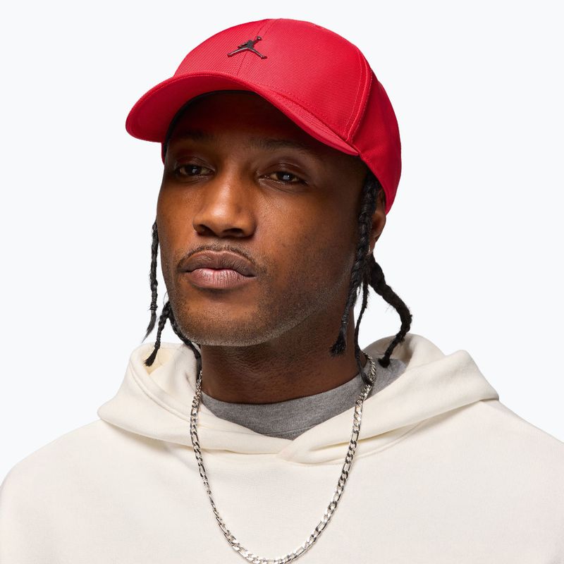Кепка Nike Jordan Rise Structured Metal Jumpman gym red/r511 7