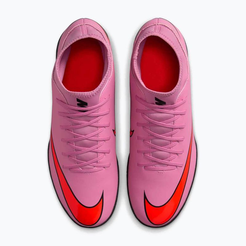 Кросівки футбольні чоловічі Nike Mercurial Superfly 10 Club IC magic flamingo/black/total crimson 13